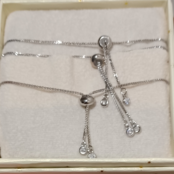 3 EYE CANDY BRACELETS CUBIC ZIRCONIA ONE SIZE - Picture 8 of 8